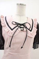 画像3: Jamie エーエヌケー / コケティッシュワンピース M ピンク/ブラック H-26-06-04-1047-LO-OP-NS-ZH (3)