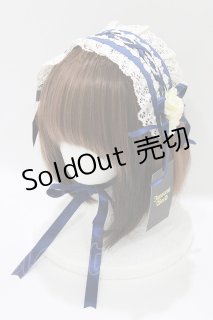 Innocent World / クロスリボンヘッドドレス ブルー H-26-06-04-067-IW