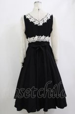 画像3: Innocent World / 野薔薇レースワンピース 表記なし ブラック H-26-06-04-012-IW-OP-NS-ZH (3)