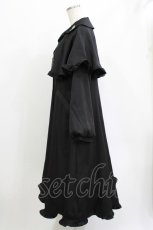 画像2: m petit by misako / TT*MSKケープコート S ブラック H-26-06-04-022-LO-CO-NS-ZH (2)