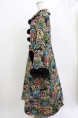 画像2: Kurumi Collaboration / TT*KRMゴブランファーコート 6L ブラック H-26-06-04-003-LO-CO-NS-ZH (2)