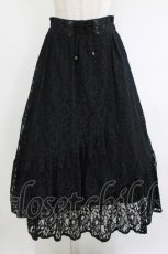 画像1: axes femme / 総レーススカート M ブラック H-26-06-04-027-AX-SK-NS-ZH (1)