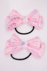 画像1: Angelic Pretty / ドリーミィドールハウスおでかけSetのヘアゴム  ピンク H-26-06-05-041-AP-AC-NS-ZH (1)