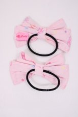 画像2: Angelic Pretty / ドリーミィドールハウスおでかけSetのヘアゴム  ピンク H-26-06-05-041-AP-AC-NS-ZH (2)