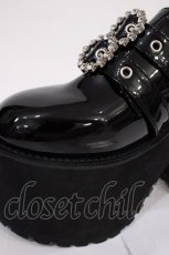 画像5: Bubbles / ダブルバックル厚底シューズ 38/23.5~24.0cm ブラック H-26-06-05-044-CA-SH-NS-ZH (5)