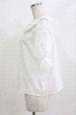 画像2: majoretty / まゆろん/ブラウス L 白 H-26-06-05-1030-LO-BL-NS-ZH (2)