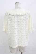画像3: m petit by misako / AOKレースブラウス M アイボリー H-26-06-05-1031-LO-BL-NS-ZH (3)