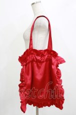 画像2: Angelic Pretty / Emblemサテントートバッグ  レッド H-26-06-05-1043-AP-BG-NS-ZH (2)