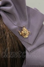 画像3: Innocent World / スプーンとポットのカチューシャ  Grayish Violet H-26-06-05-1060-IW-AC-NS-ZH (3)