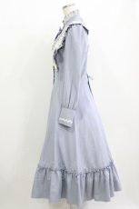 画像2: Innocent World / バラレースフリルワンピース L ブルー/生成 H-26-06-05-1013-IW-OP-NS-ZH (2)