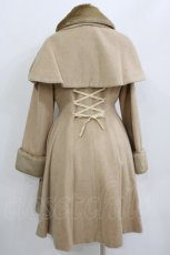 画像3: Innocent World / バイオリンコート M/99cm丈 カフェオレ×ショコラ H-26-06-05-1017-IW-CO-NS-ZH (3)