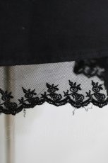 画像4: axes femme POETIQUE / サスペンダーつきフリルスカート M ブラック H-26-06-05-1025-AX-SK-YZ-ZH (4)