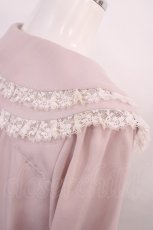 画像3: Ank Rouge / ダブルレース衿ブラウス M ピンク/オフ H-26-06-05-020-CA-BL-NS-ZH (3)