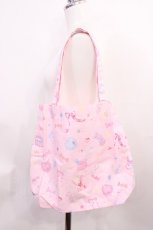 画像1: Angelic Pretty / ドリーミィドールハウスおでかけSetのトートバッグ  ピンク H-26-06-05-034-AP-BG-NS-ZH (1)
