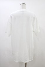画像2: NieR Clothing / プリント半袖CUTSEW XL 白 H-26-06-06-038-PU-TO-KB-ZH (2)