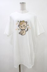 画像1: NieR Clothing / プリント半袖CUTSEW XL 白 H-26-06-06-042-PU-TO-KB-ZH (1)