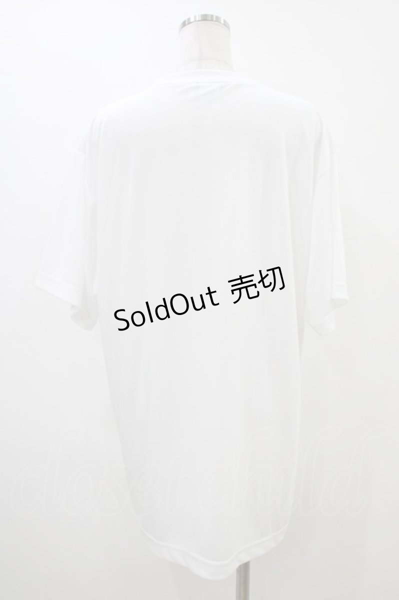 画像2: NieR Clothing / プリント半袖CUTSEW XL 白 H-26-06-06-043-PU-TO-KB-ZH (2)