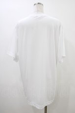 画像2: NieR Clothing / プリント半袖CUTSEW XL 白 H-26-06-06-043-PU-TO-KB-ZH (2)