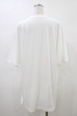 画像2: NieR Clothing / プリントCOTTON CUTSEW XL 白 H-26-06-06-044-PU-TO-KB-ZH (2)