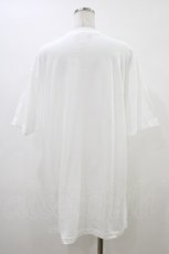 画像2: NieR Clothing / プリントCOTTON CUTSEW XL 白 H-26-06-06-045-PU-TO-KB-ZH (2)