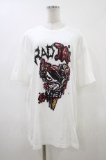 画像1: HYPER CORE / RAD JAMコラボレーションTシャツ  白 H-26-06-06-046-PU-TO-KB-ZH (1)