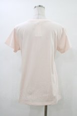 画像2: NOISE NOISE NOISE / プリントTシャツ L ピンク H-26-06-06-060-PU-TO-KB-ZH (2)