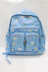 画像2: NieR Clothing / BACKPACK 【シナモロール×NieRちゃん】  サックス H-26-06-06-1031-PU-BG-AK-ZH (2)