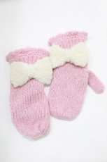 画像3: Shirley Temple / ニットキャップ＆ミトン  ピンク H-26-06-06-1051-ET-ZA-KB-ZH (3)