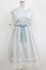 画像1: Melody BasKet / Snow Whiteドレス  サックス H-26-06-06-1008-LO-OP-KB-ZH (1)