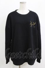 画像1: NieR Clothing / プリントプルオーバー  黒 H-26-06-06-1017-PU-TO-AK-ZH (1)