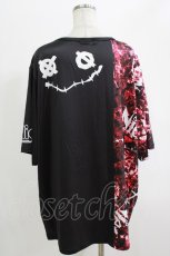 画像3: NieR Clothing / プリント半袖CUTSEW  黒 H-26-06-06-1018-PU-TO-AK-ZH (3)