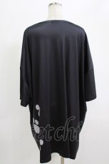 画像3: NieR Clothing / プリント半袖CUTSEW  黒 H-26-06-06-1019-PU-TO-AK-ZH (3)