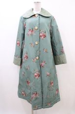 画像1: MILK / Garden Rose coat  オリーブローズ H-26-06-06-020-ML-CO-KB-ZH (1)