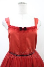 画像4: Emily Temple cute / グランデCHERRYノースリーブワンピース  レッド H-26-06-06-022-ET-OP-KB-ZH (4)
