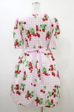 画像2: MILK / Red garden dress  ピンク H-26-06-06-027-ML-OP-KB-ZH (2)