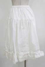 画像2: Innocent World / ドレスペチスカート M/70cm 白 H-26-06-07-045-IW-SK-NS-ZH (2)