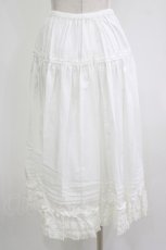 画像2: Innocent World / ドレスペチスカート M/79cm 白 H-26-06-07-046-IW-SK-NS-ZH (2)