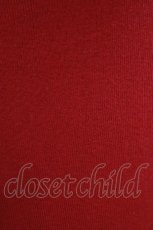 画像3: Jane Marple Dans Le Salon / リブニットトップス M レッド H-26-06-07-1010-JM-TO-AK-ZH (3)