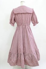 画像3: m petit by misako / AM*ギンガムCHKワンピース L レッド H-26-06-07-013-LO-OP-NS-ZH (3)