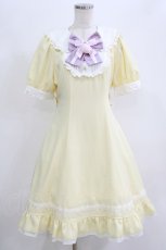 画像1: Amavel / Spring Festival Bunnyカフスセットワンピース Free イエロー H-26-06-07-003-CA-OP-NS-ZH (1)