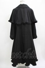 画像3: m petit by misako / TT*MSKケープコート L ブラック H-26-06-07-018-LO-CO-NS-ZH (3)