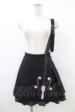 画像1: PEACE NOW / バイオリンワンショルダースカート  ブラック H-26-06-08-1029-PU-SK-KB-ZH (1)