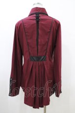 画像2: Ozz Croce / クロス刺繍シャツ  赤 H-26-06-08-1045-OO-BL-AK-ZH (2)