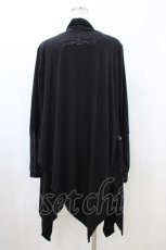画像2: Ozz Croce / バック刺繍カーデ  黒 H-26-06-08-1047-OO-JA-AK-ZH (2)