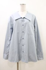 画像1: MILKBOY / Pocket SHIRTS  ブルー H-26-06-08-1053-MB-BL-AK-ZH (1)