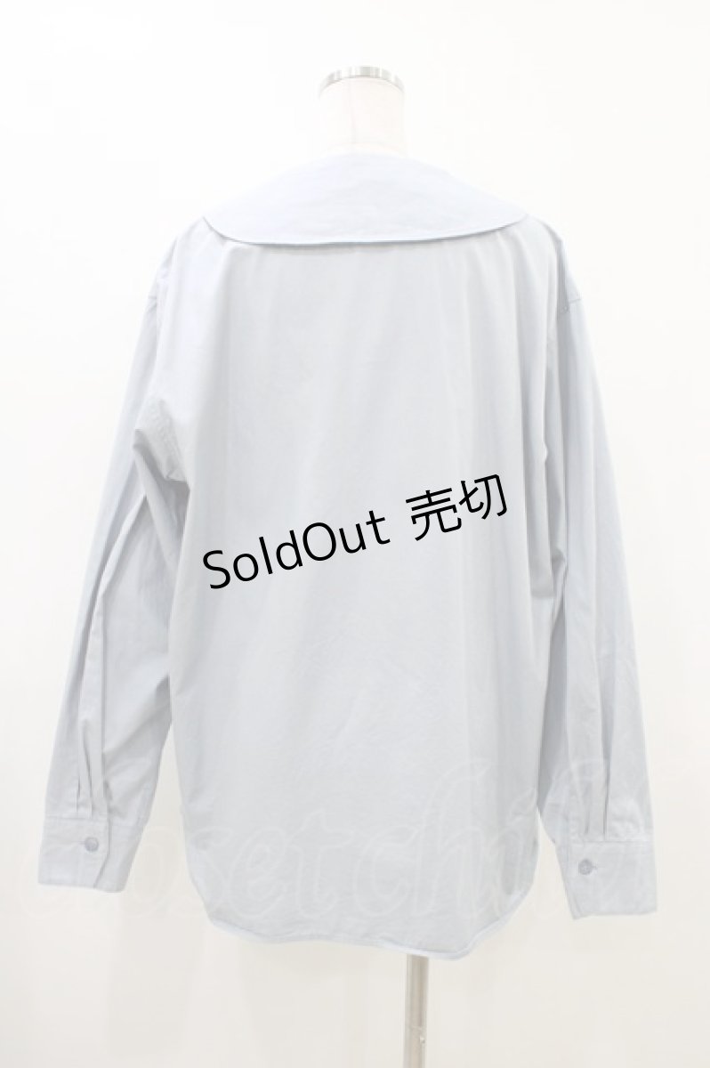 画像2: MILKBOY / Pocket SHIRTS  ブルー H-26-06-08-1053-MB-BL-AK-ZH (2)