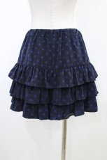 画像2: Emily Temple cute / ドットフリルパンツ  ネイビー H-26-06-08-1005-ET-PA-KB-ZH (2)