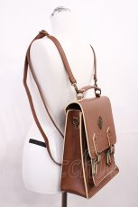 画像2: ALICE and the PIRATES / A/PサッチェルBag  ブラウン H-26-06-08-020-PA-BG-NS-ZH (2)