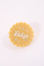 画像1: BABY,THE STARS SHINE BRIGHT / BABYクッキーピンズ  ベージュ H-26-06-08-025-BA-AC-NS-ZH (1)