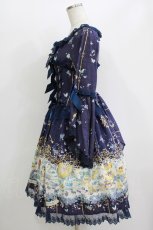 画像2: BABY,THE STARS SHINE BRIGHT / Clockwork tea party柄コルセットワンピース Free ブルーマロウティー H-26-06-09-1003-BA-OP-NS-ZH (2)
